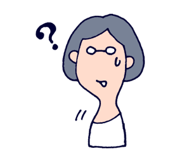 an office clerk - Ms.A - sticker #644062