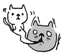 The cat communication sticker #644206