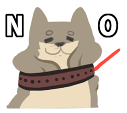 Face of troubled animals -dogs and cats- sticker #644234