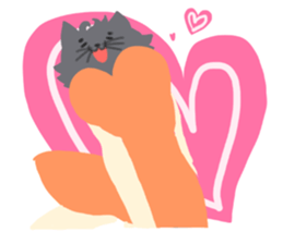 Face of troubled animals -dogs and cats- sticker #644250