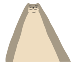 Face of troubled animals -dogs and cats- sticker #644254