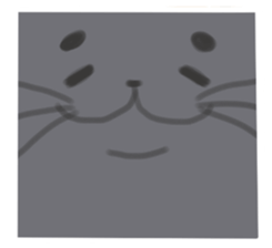 Face of troubled animals -dogs and cats- sticker #644261