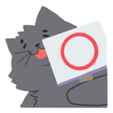 Face of troubled animals -dogs and cats- sticker #644263