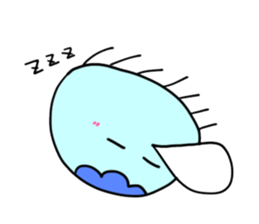 Punyopunyo jellyfish sticker #644267