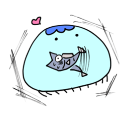 Punyopunyo jellyfish sticker #644269