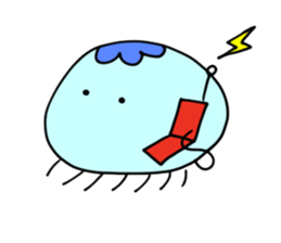 Punyopunyo jellyfish sticker #644273