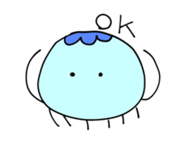 Punyopunyo jellyfish sticker #644274