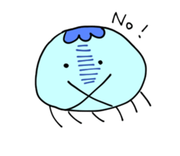 Punyopunyo jellyfish sticker #644276