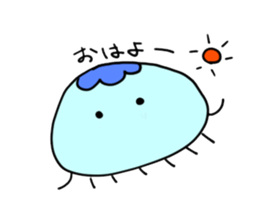 Punyopunyo jellyfish sticker #644280