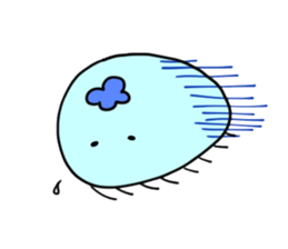 Punyopunyo jellyfish sticker #644282