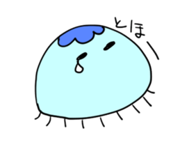 Punyopunyo jellyfish sticker #644283