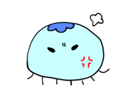Punyopunyo jellyfish sticker #644290