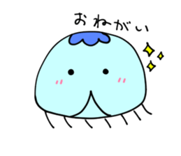 Punyopunyo jellyfish sticker #644292