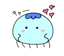 Punyopunyo jellyfish sticker #644293