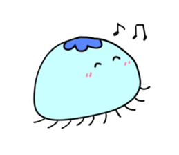 Punyopunyo jellyfish sticker #644299