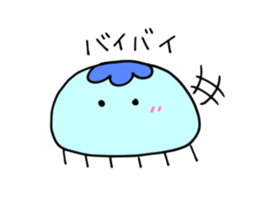 Punyopunyo jellyfish sticker #644301