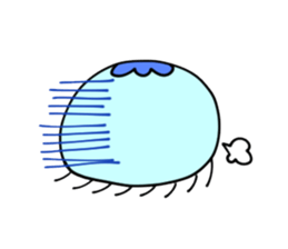 Punyopunyo jellyfish sticker #644303