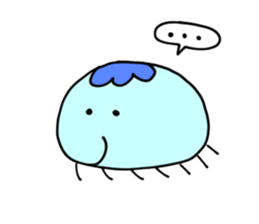 Punyopunyo jellyfish sticker #644304