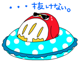 DamaPen of Daruma Penguin sticker #644577