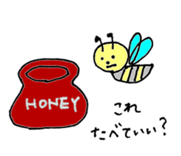 a worker bee sticker #644952