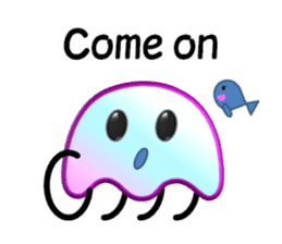 I am Jellyfish. sticker #645284