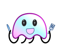 I am Jellyfish. sticker #645295