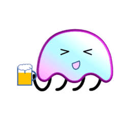 I am Jellyfish. sticker #645296