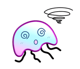 I am Jellyfish. sticker #645299