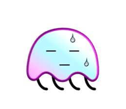 I am Jellyfish. sticker #645300