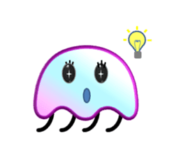 I am Jellyfish. sticker #645304