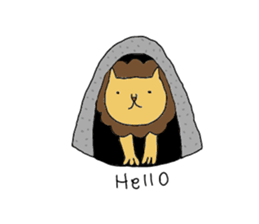 Cat Lion sticker #645470