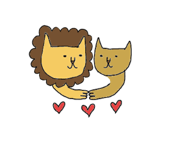 Cat Lion sticker #645471
