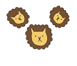 Cat Lion sticker #645476