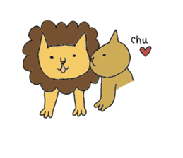 Cat Lion sticker #645483