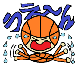 Let's Go! basketball man sticker #646284