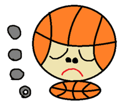 Let's Go! basketball man sticker #646300