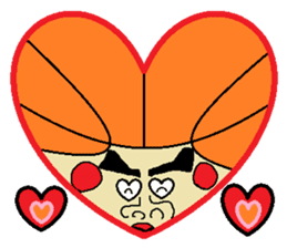 Let's Go! basketball man sticker #646305