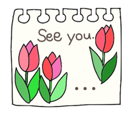 Mimi and message sticker #646348