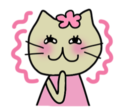 Mimi and message sticker #646354