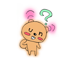 Unirisu-university student's squirrels- sticker #646597