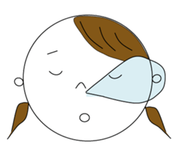 Emotional Girl sticker #646670