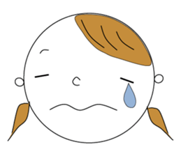 Emotional Girl sticker #646704