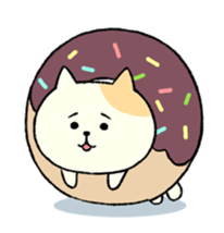 The cat is embarrassing face (English) sticker #646739