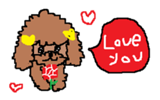 Let's enjoy Lovely talk!! sticker #647137