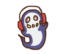 ghost style sticker #647589