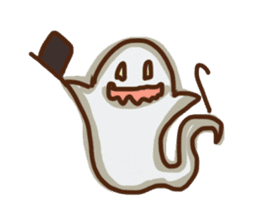ghost style sticker #647623