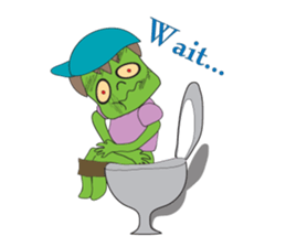 Friends of the Zombie sticker #647630