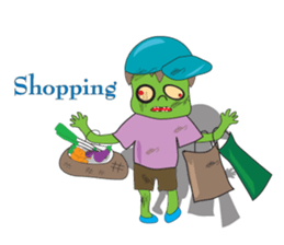 Friends of the Zombie sticker #647632