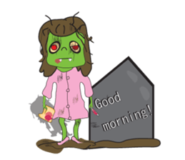Friends of the Zombie sticker #647633