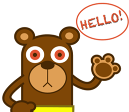 THINY BEAR EN sticker #647725